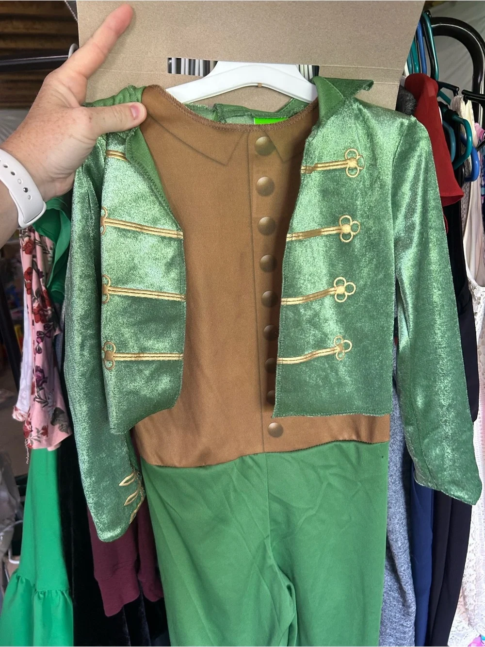 Wicked Flying Monkey Toddler Costume - Like New WITH homemade accessories